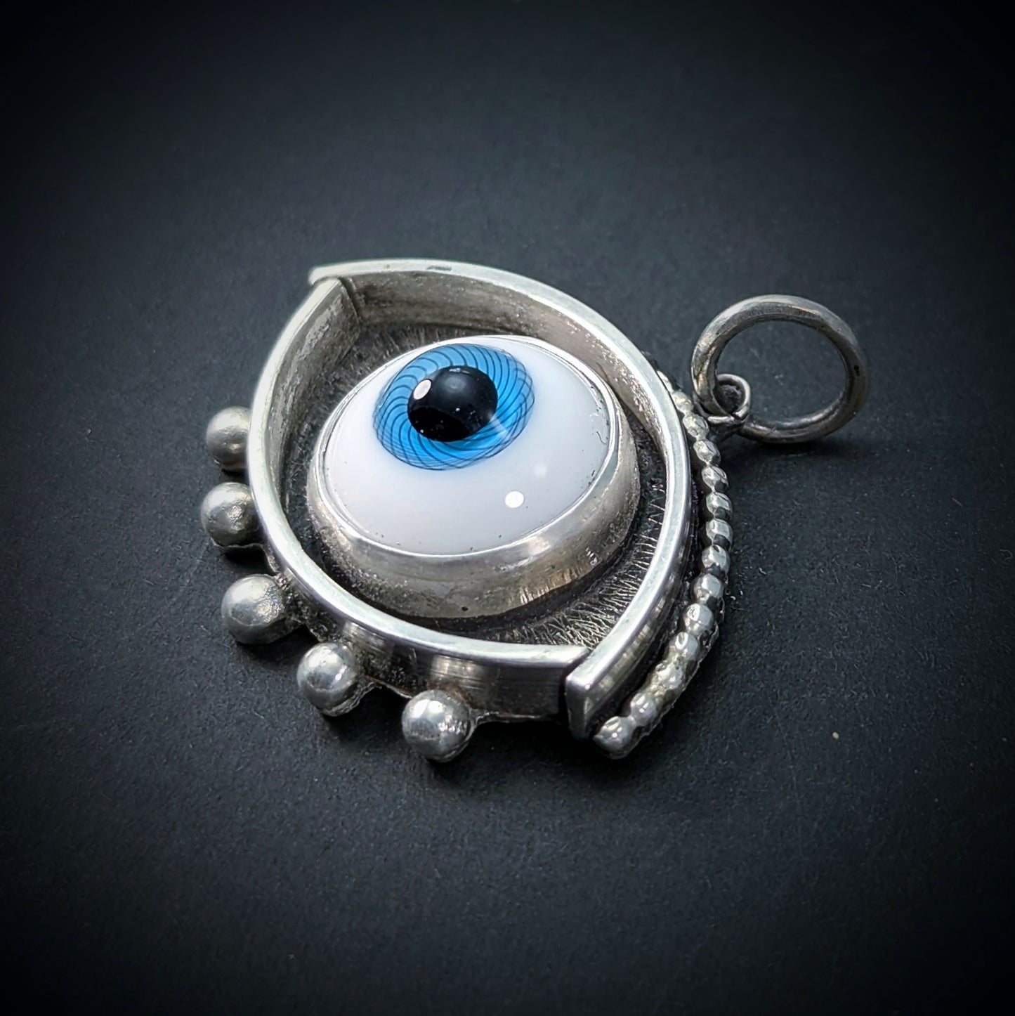 Evil Eye Pendant - Resin Doll Eye