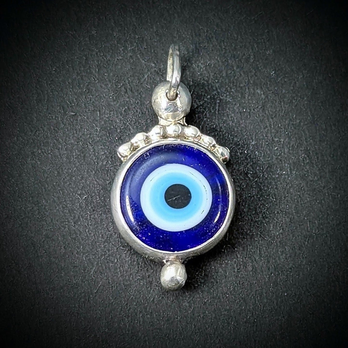 Evil Eye Pendant #2 - Lampwork Glass