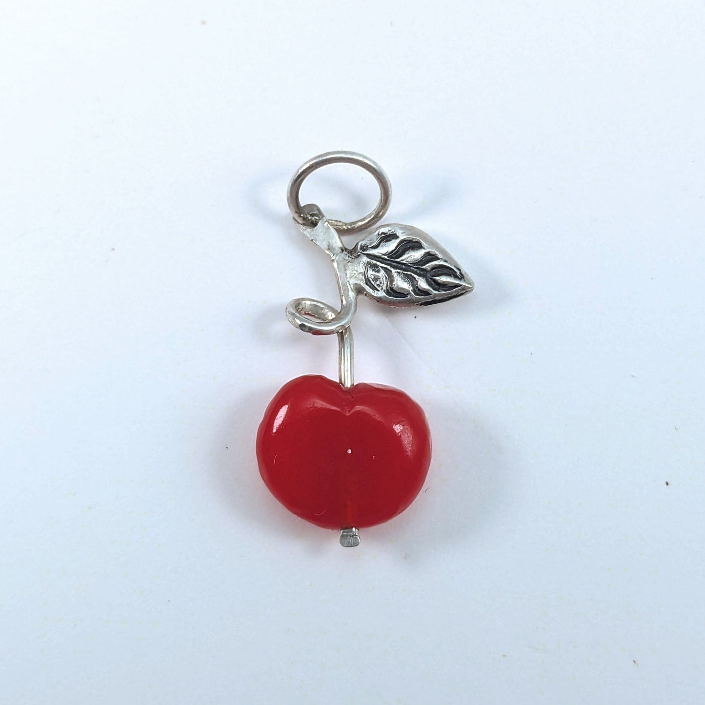 Bakelite Cherry Pendant #2