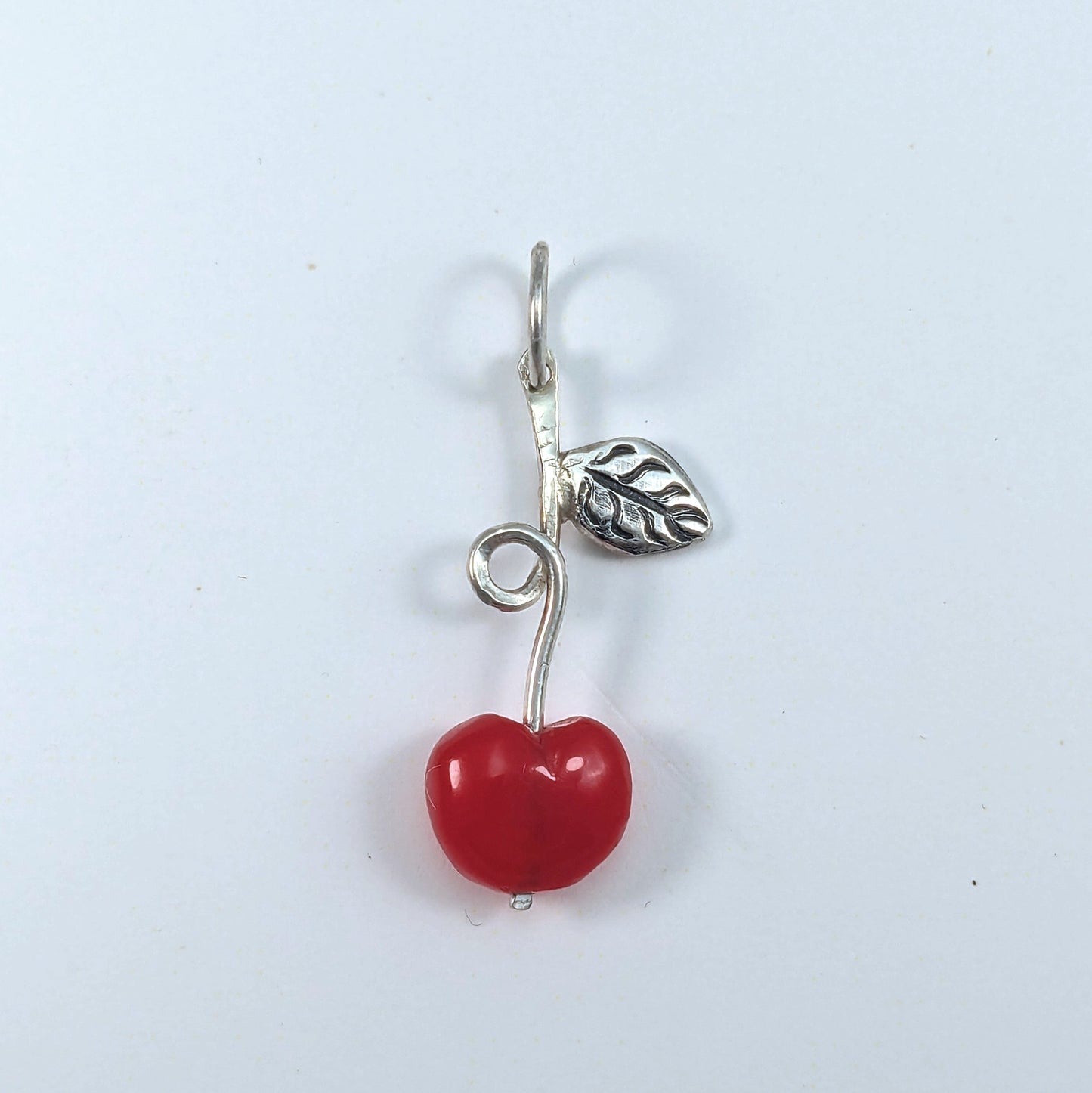 Bakelite Cherry Pendant #3