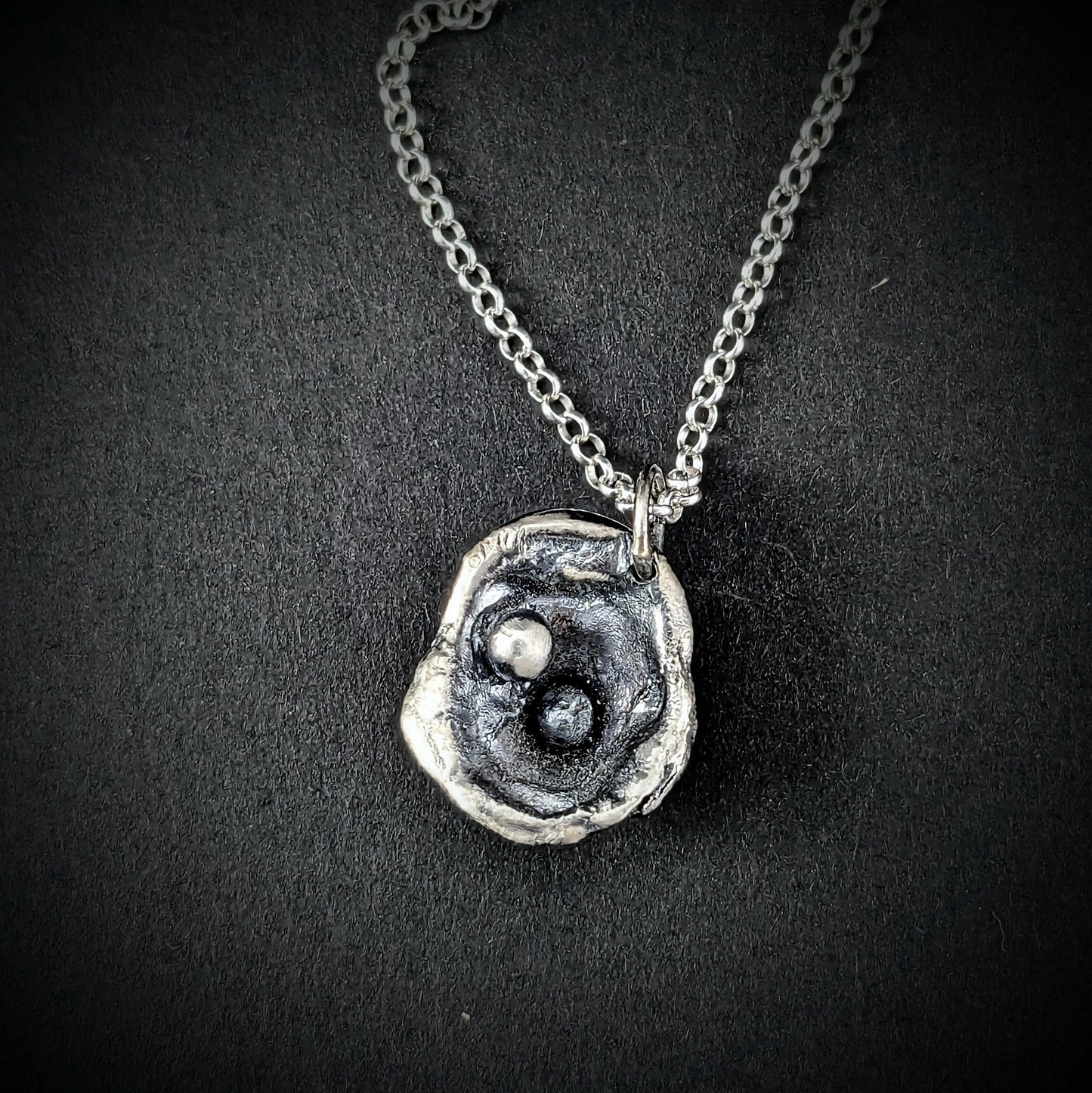 Moon Crater Pendant #4