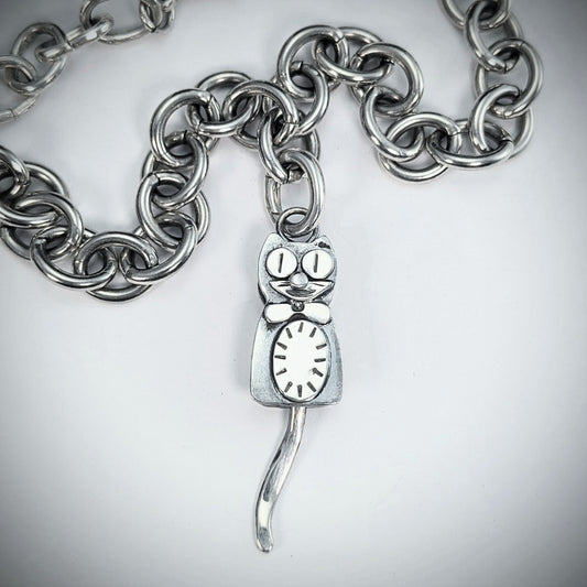 Kit Cat Clock Pendant / Charm