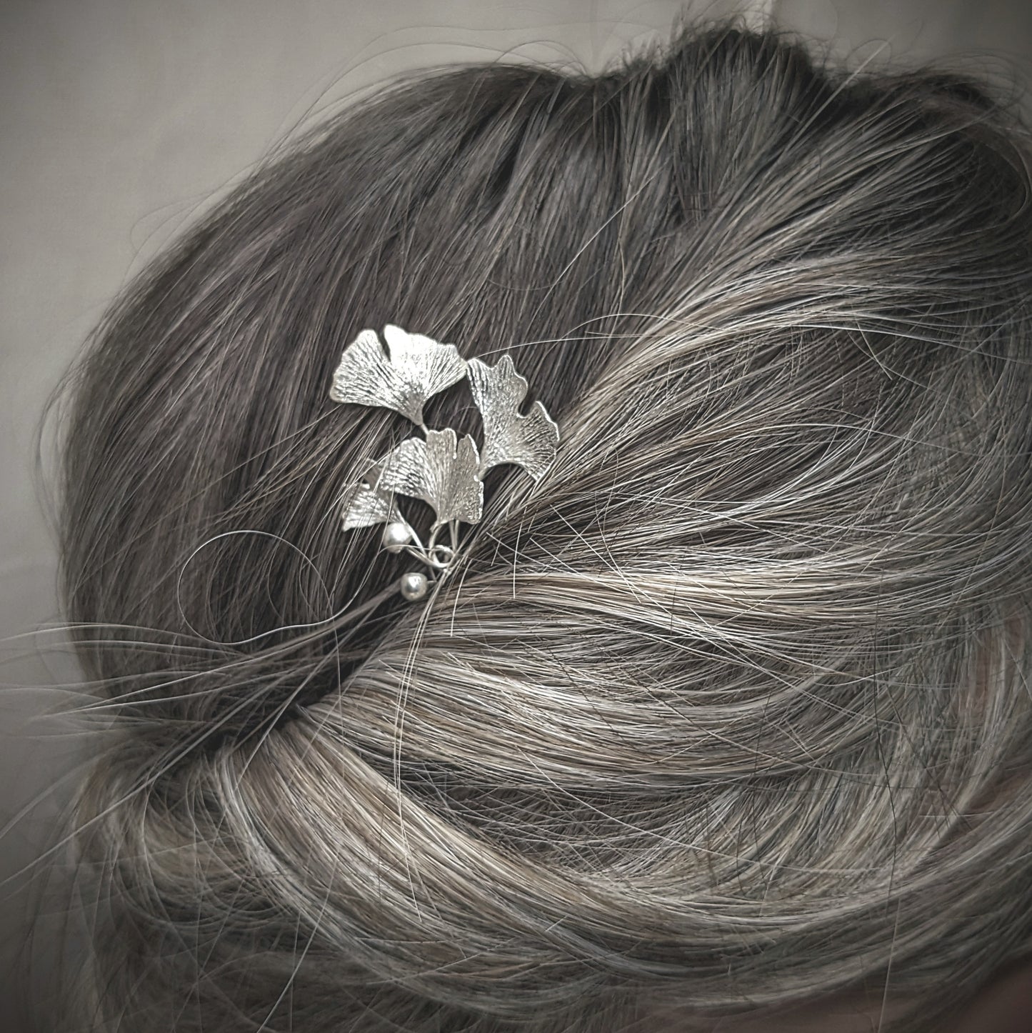 Bridal Hairpin 'Gingko Leaf'