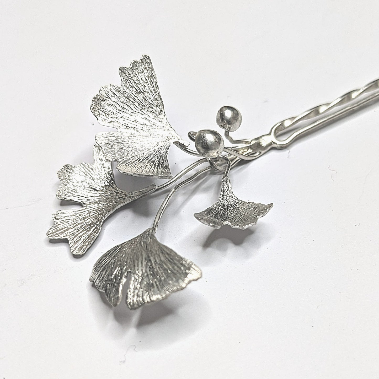 Bridal Hairpin 'Gingko Leaf'