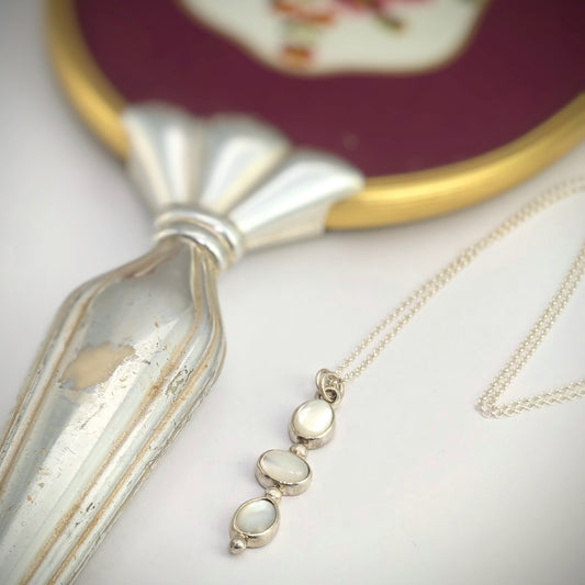 Mother of Pearl Drop Necklace