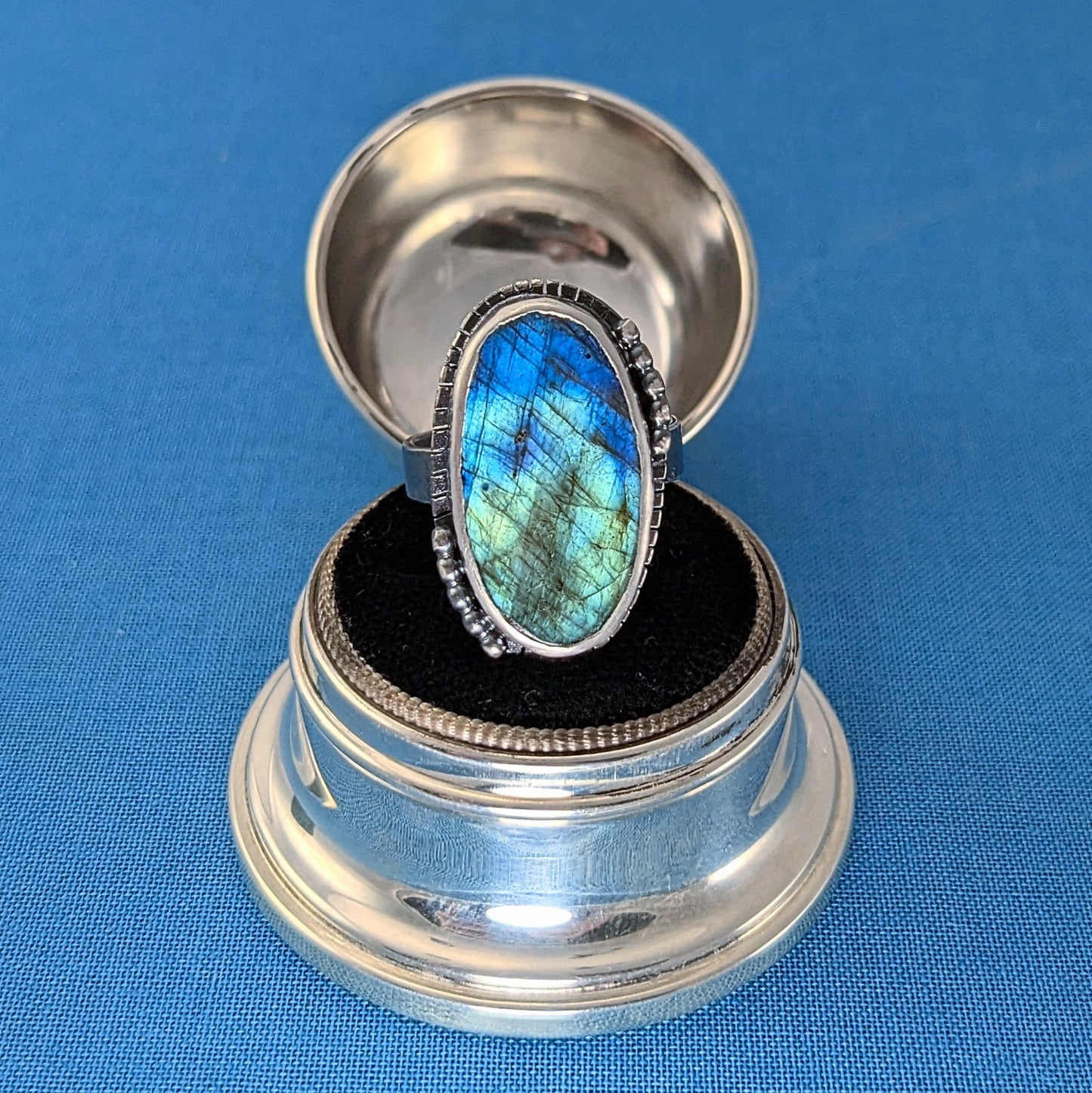 Labradorite Ring No.4 - size 9