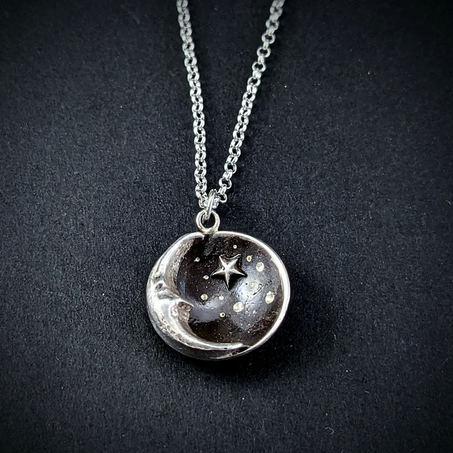 Man on the Moon Necklace #2