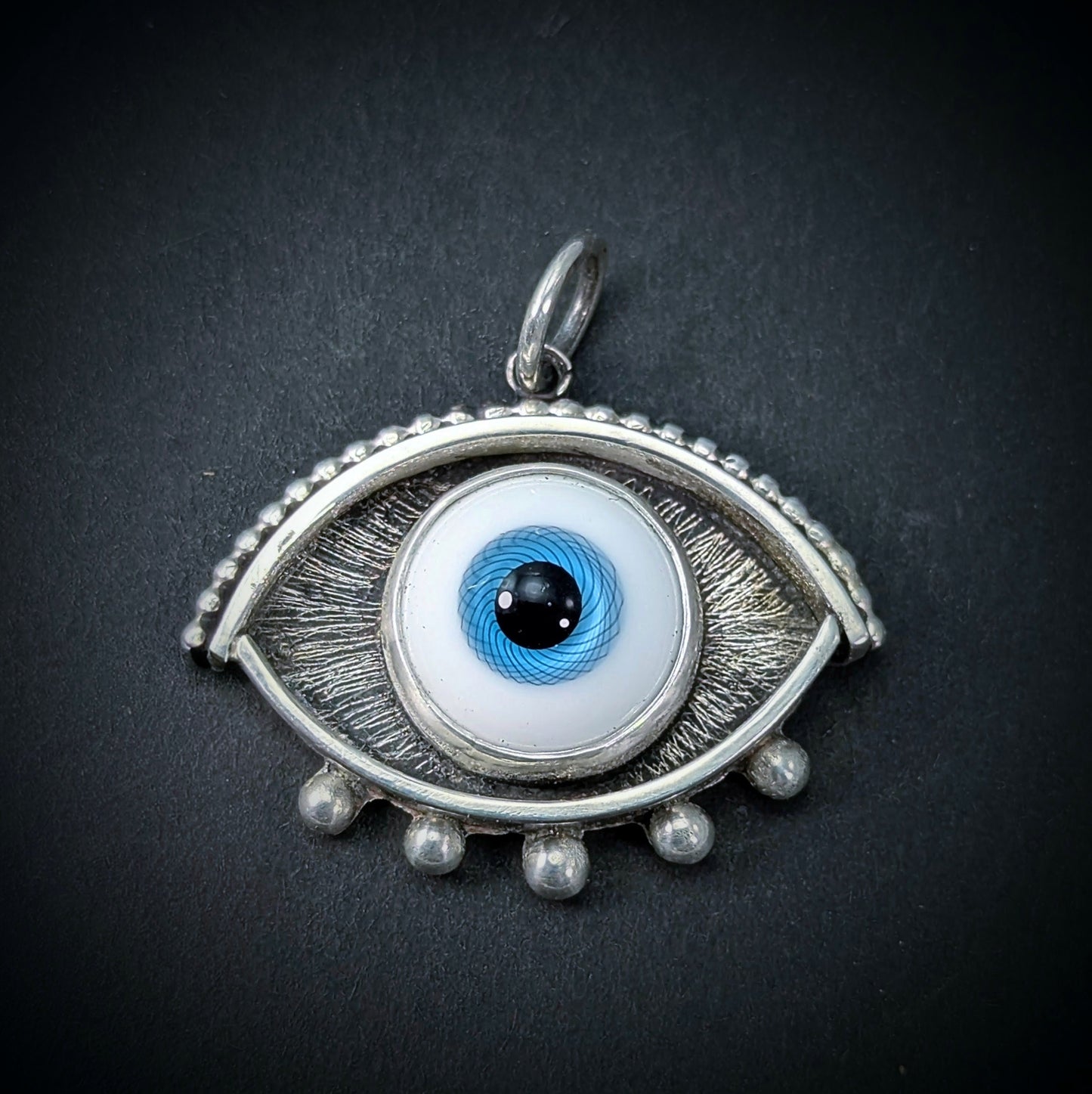 Evil Eye Pendant - Resin Doll Eye