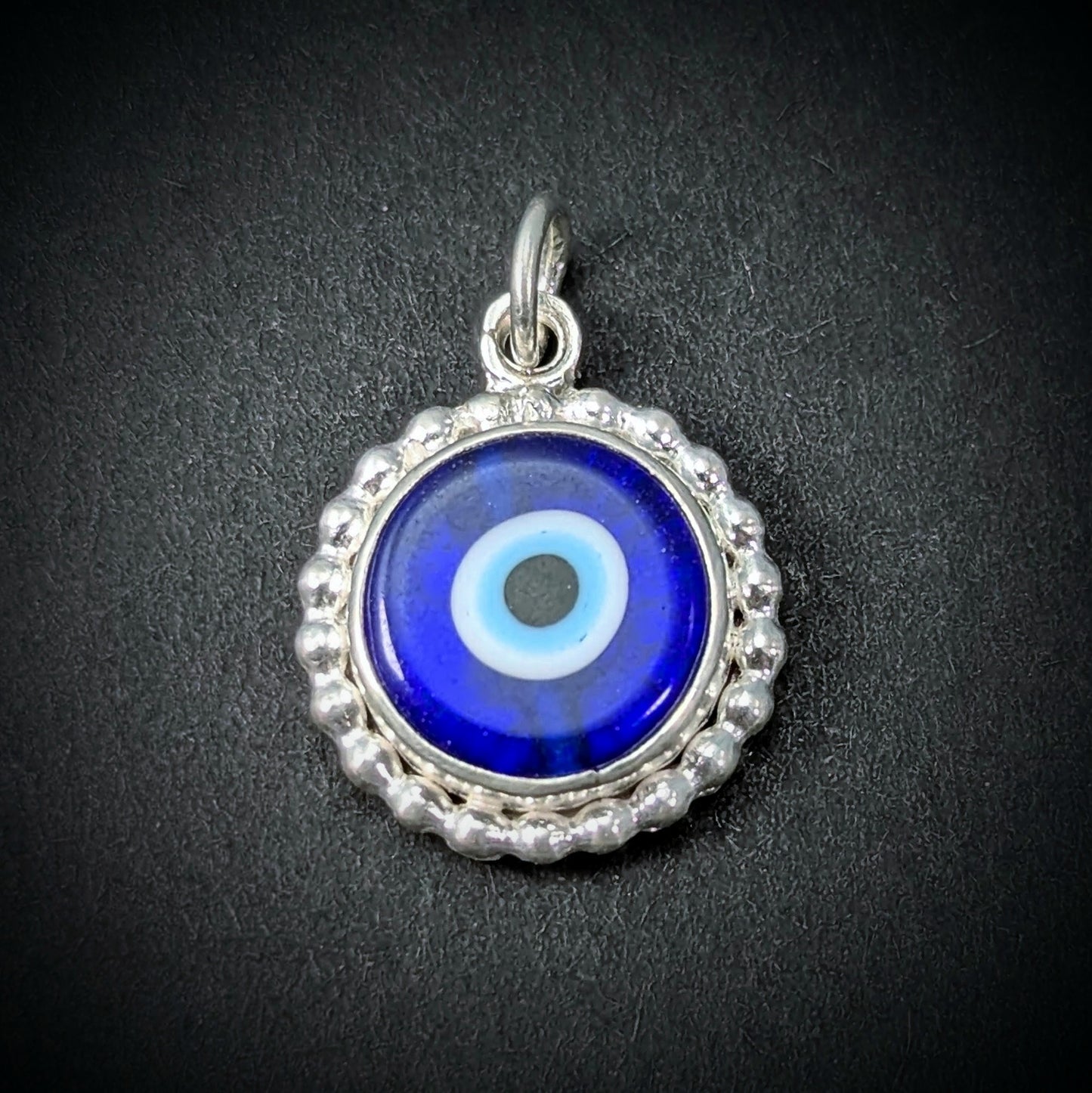 Evil Eye Pendant #6 - Lampwork Glass