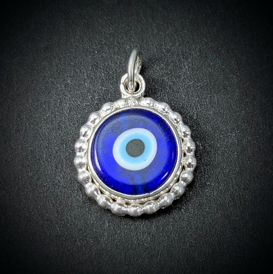 Evil Eye Pendant #6 - Lampwork Glass
