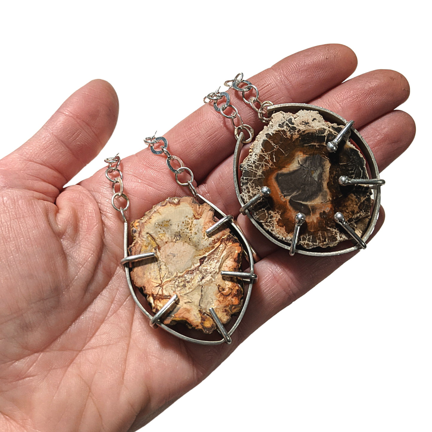 Petrified Wood Necklace #1