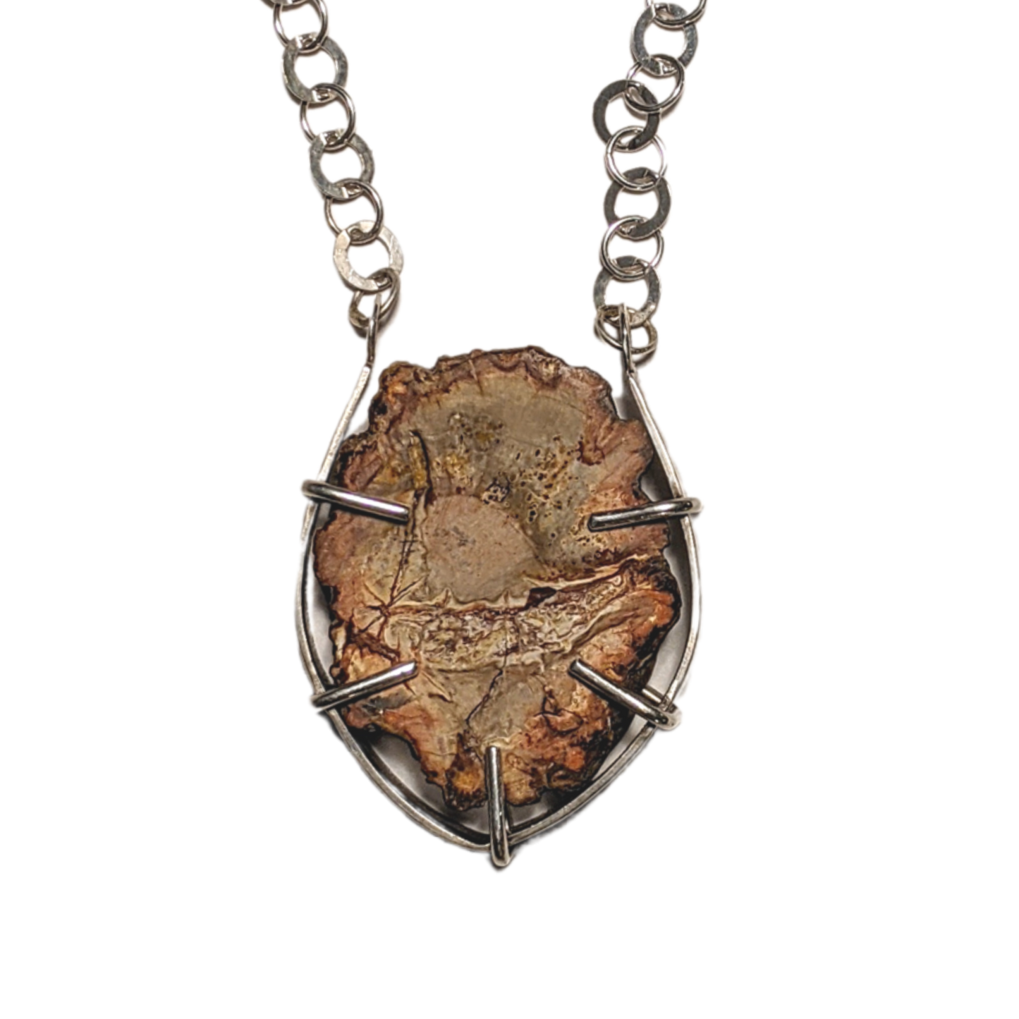 Petrified Wood Necklace #1